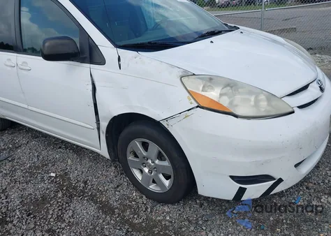 2009 Toyota Sienna Le из США, поврежденный, VIN 5TDZK23C09S281357